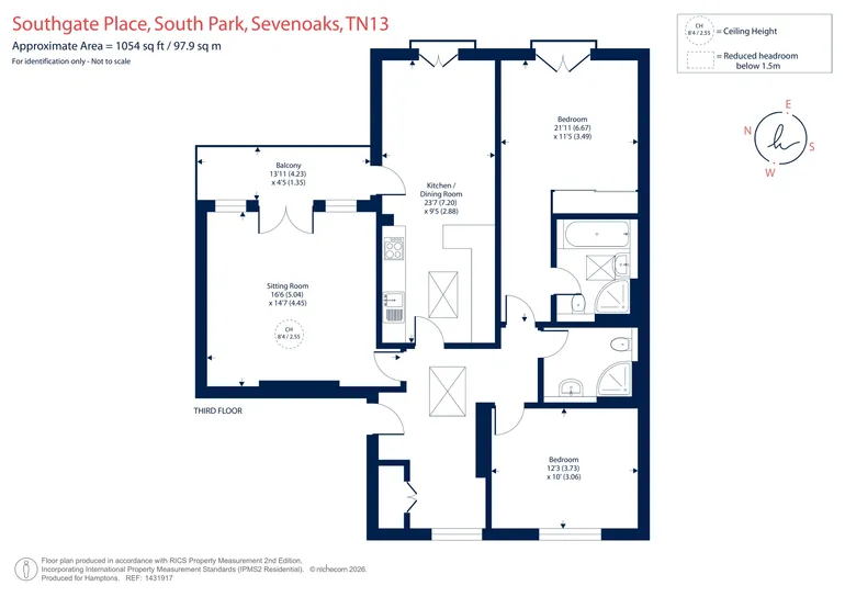 Floorplan 1 for South Park Sevenoaks TN13