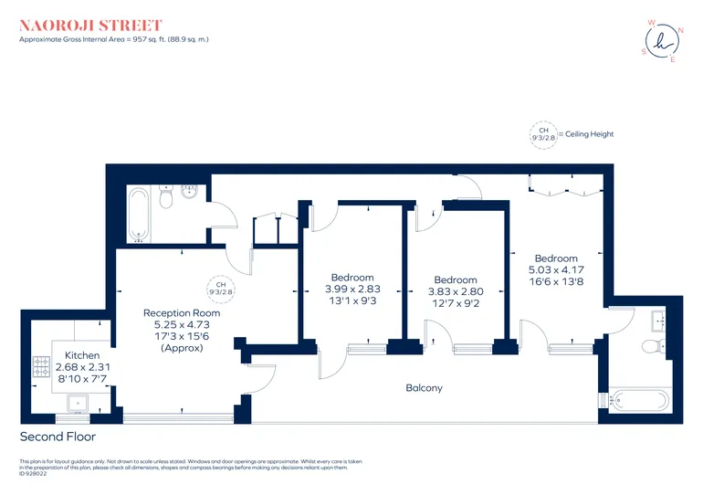 Floorplan 1 for Naoroji Street London WC1X