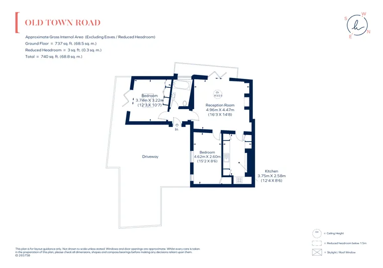 Floorplan 1 for Old Town Clapham SW4
