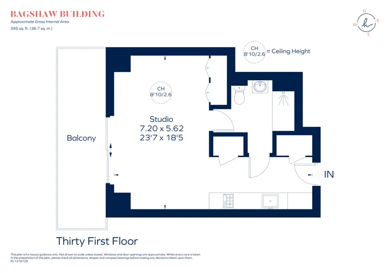 Floorplan 1 for Wards Place London E14