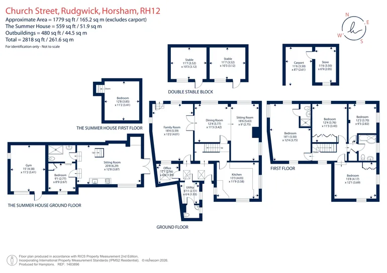 Floorplan 1 for Church Street, Horsham, RH12