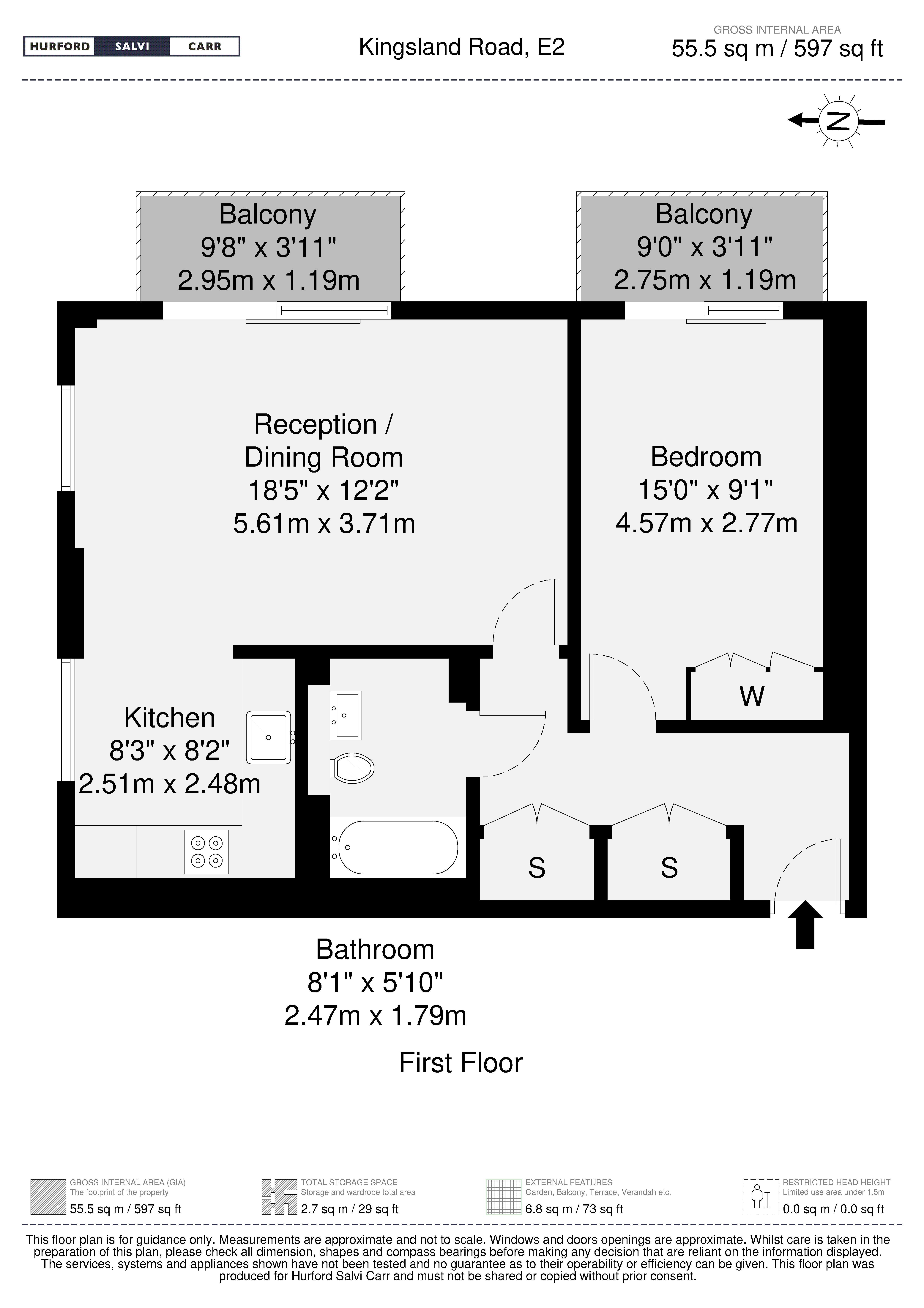 161 Kingsland Road, London, E2 floorplan