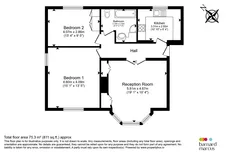 Orchard Court, Worcester Park floorplan 1 out of 1