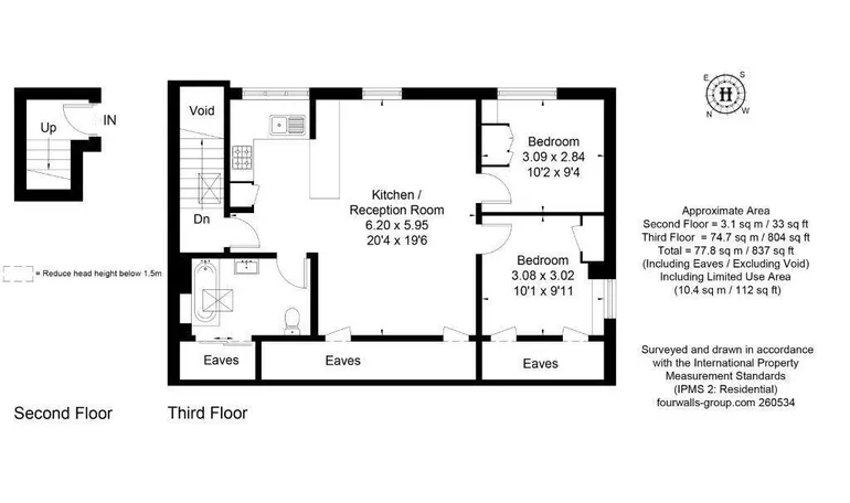 Floorplan 1 for Oxford Gardens London W10