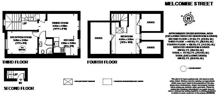 Floorplan 1 for Melcombe Street Marylebone NW1