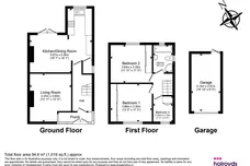 Goose Cote Lane, Oakworth, Keighley floorplan 1 out of 1