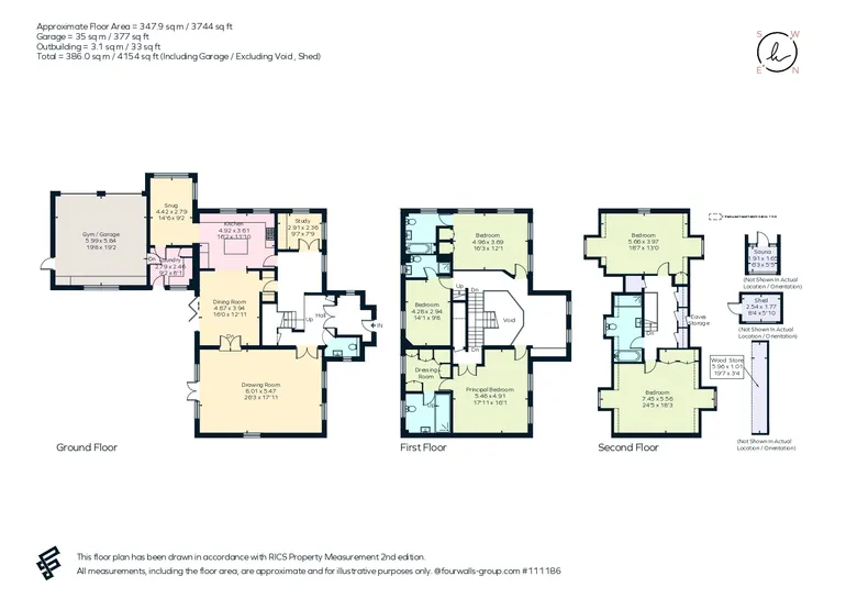 Floorplan 1 for Basted Lane, Borough Green, Sevenoaks, TN15