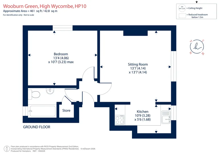Floorplan 1 for The Green Wooburn HP10