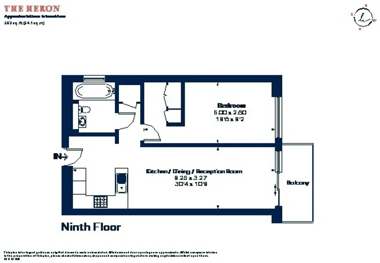 Floorplan 1 for Moor Lane London EC2Y