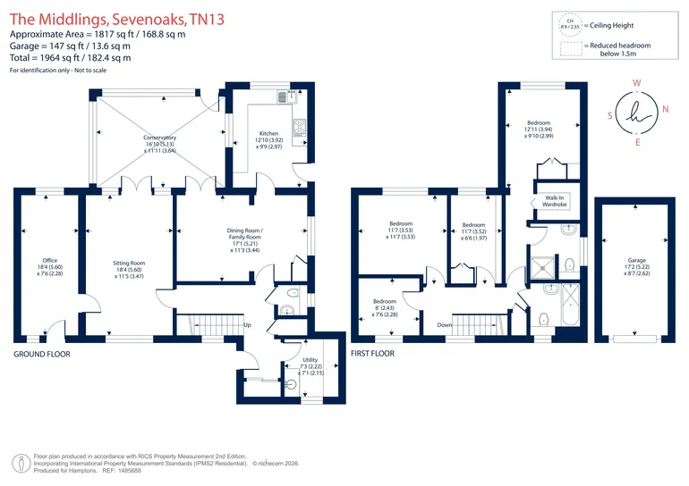 Floorplan 1 for The Middlings, Sevenoaks, TN13