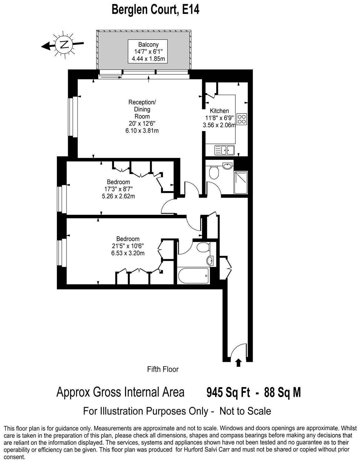 Limehouse Basin, 7 Branch Road, London, E14 floorplan