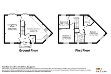 Glanvill Way, Honiton floorplan 1 out of 2