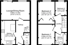 Baird Close, Yaxley, PETERBOROUGH floorplan 1 out of 1