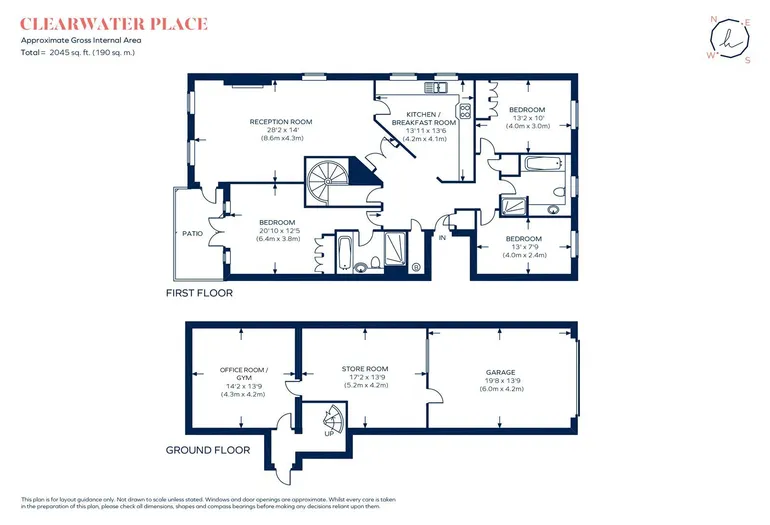 Floorplan 1 for Clearwater Place, Surbiton, KT6