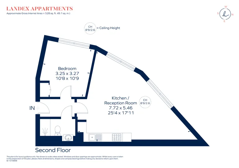 Floorplan 1 for Stamford Road, London, N1