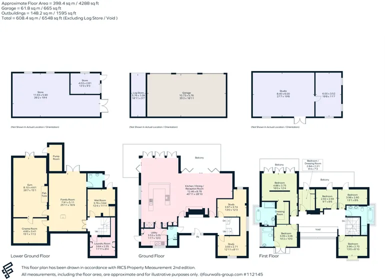 Floorplan 1 for Vann Lake Road, Ockley, RH5