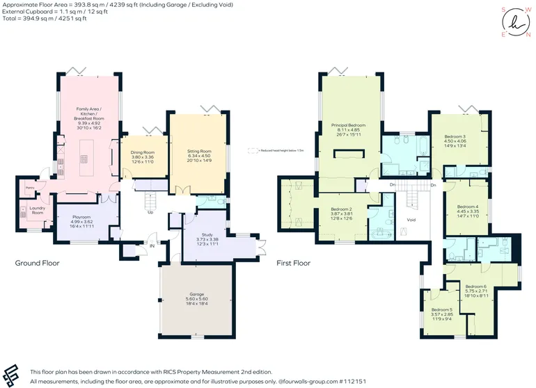 Floorplan 1 for Heather Lane, Hook, RG27