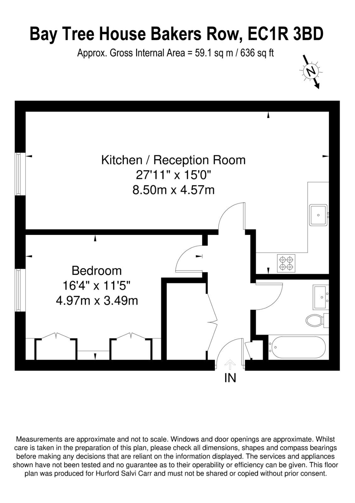 Bakers Row, Clerkenwell, London, EC1R floorplan