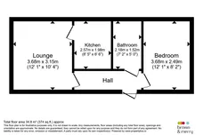 White Horse Yard, Stony Stratford, Milton Keynes floorplan 1 out of 1