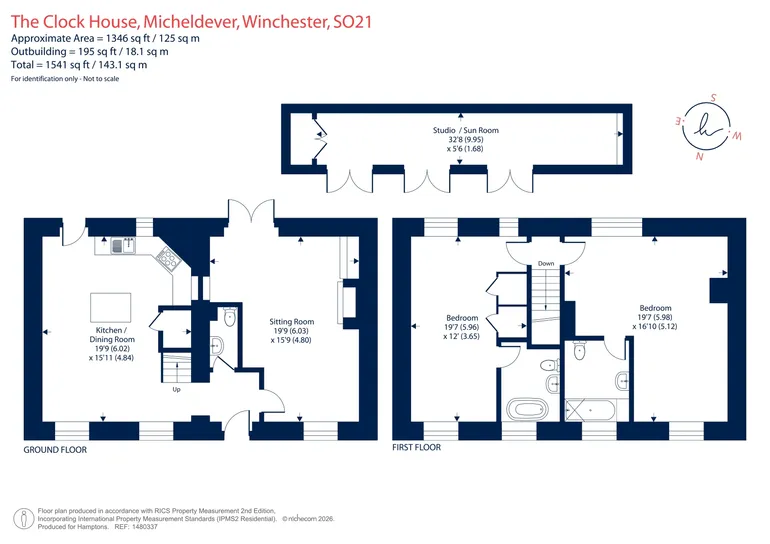 Floorplan 1 for Stratton Park, Micheldever, SO21
