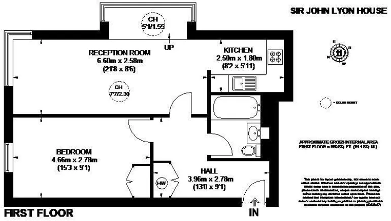 Floorplan 1 for High Timber Street London EC4V