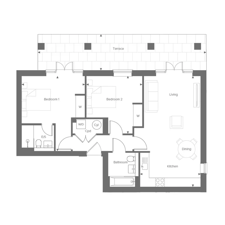 Floorplan 1 for Maxwell Road, Beaconsfield, HP9