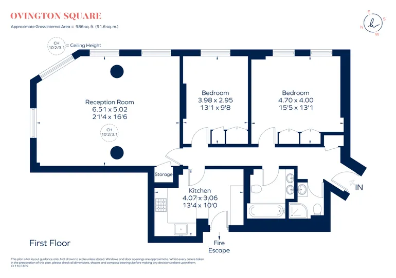 Floorplan 1 for 197-205 Brompton Road Knightsbridge SW3