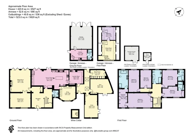 Floorplan 1 for Avenue Road, Shalden, GU34