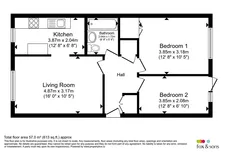 Bernard Crescent, Minehead floorplan 1 out of 1