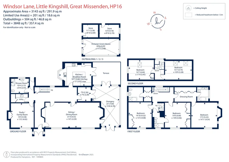 Floorplan 1 for Windsor Lane, Little Kingshill, HP16