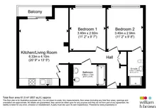 The Avenue, Leeds floorplan 1 out of 1