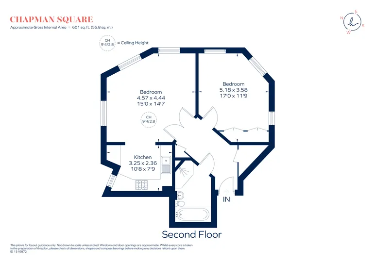 Floorplan 1 for Chapman Square, London, SW19