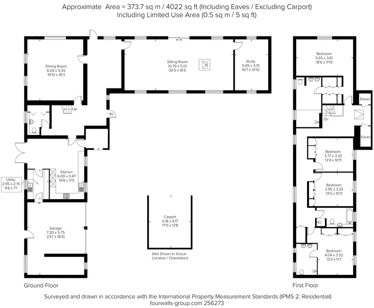 Floorplan 1 for The Slade, Fenny Compton, Southam, CV47