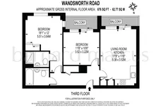 Wandsworth Road, Stockwell floorplan 1 out of 1
