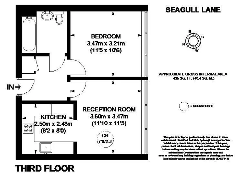 Floorplan 1 for Seagull Lane, E16