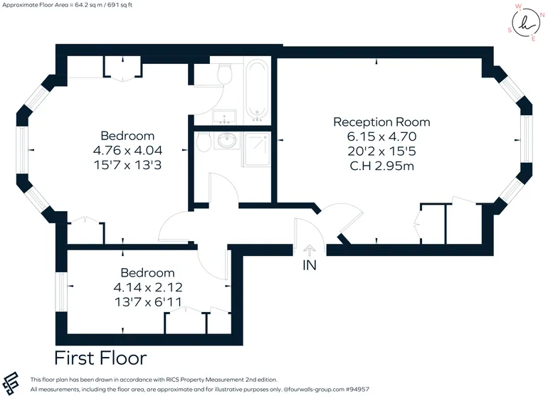 Floorplan 1 for 270 Willesden Lane London NW2