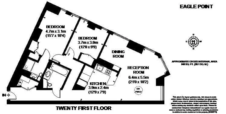 Floorplan 1 for City Road London EC1V