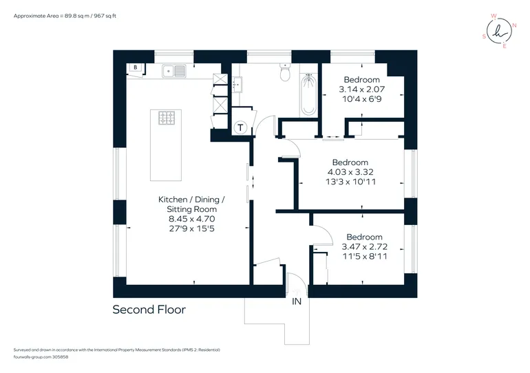 Floorplan 1 for Abbey Mill Lane St. Albans AL3