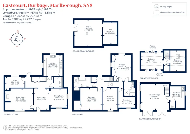 Floorplan 1 for Eastcourt, Burbage, SN8