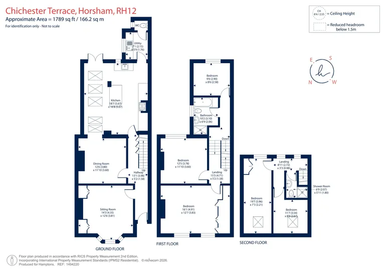 Floorplan 1 for Chichester Terrace, Horsham, RH12