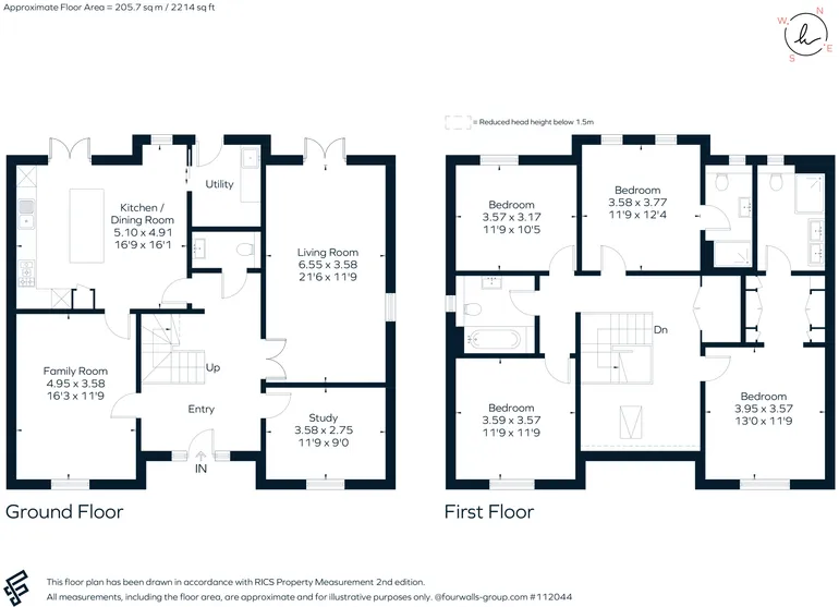 Floorplan 1 for Birch House, Loxford Road, Caterham, CR3