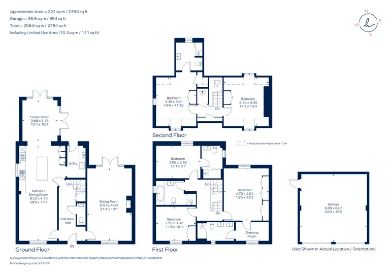 Floorplan 1 for Millers Way, Middleton Cheney, OX17
