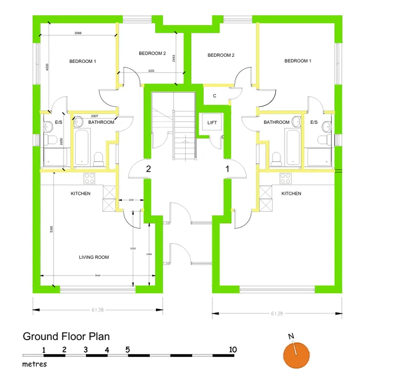 Floorplan 1 for The Droveway, Hove, BN3