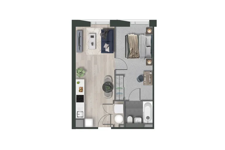 Floorplan 1 for Loudon's Yard, 2 Inkwell Place Birmingham B16