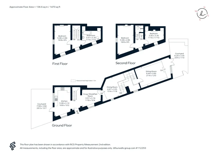 Floorplan 1 for Highbury Terrace, Bath, BA1