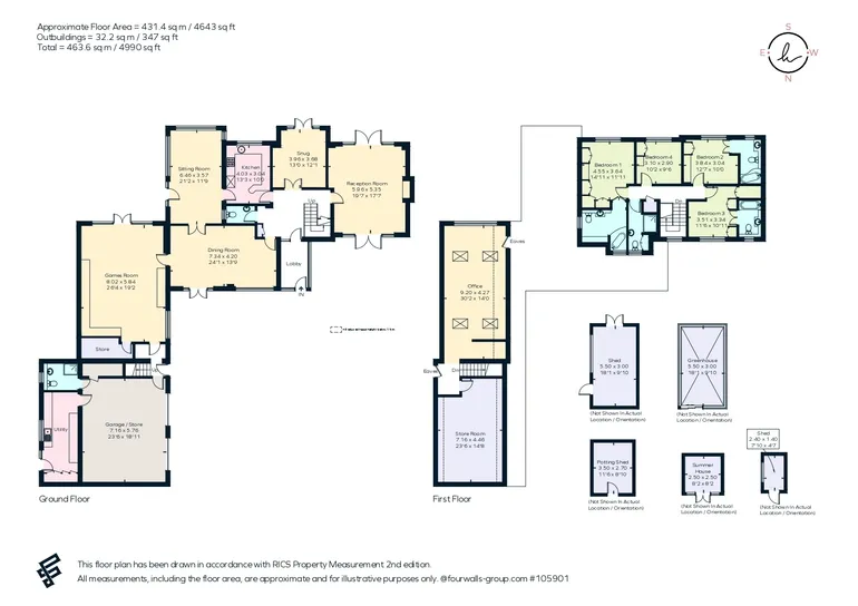 Floorplan 1 for Fleet Hill, Wokingham, RG40