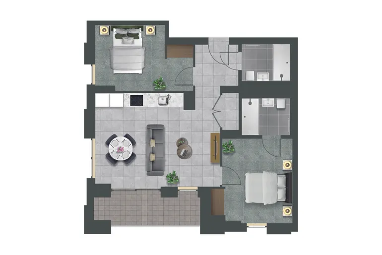 Floorplan 1 for Hove Central, 11 Boulevard Place Hove BN3
