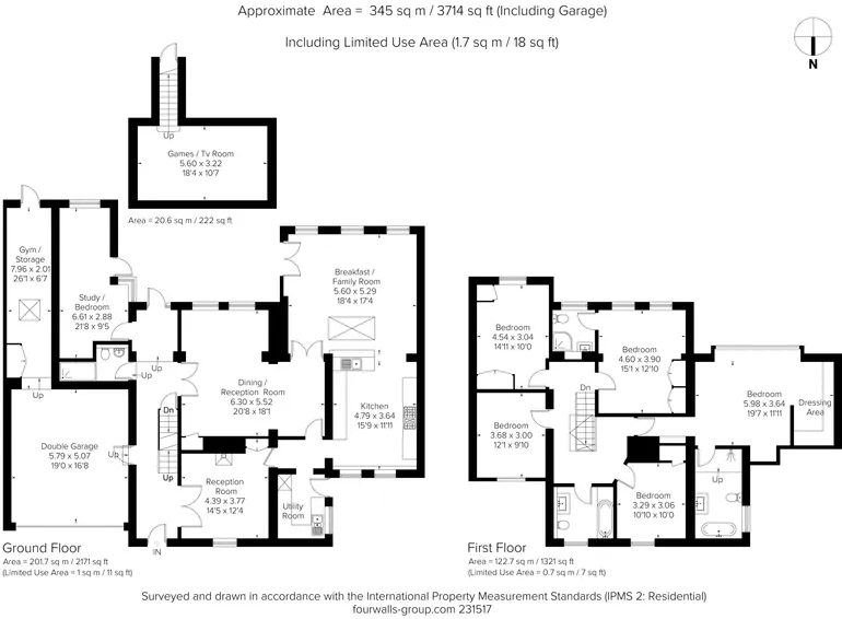 Floorplan 1 for High Street Bletchingley RH1
