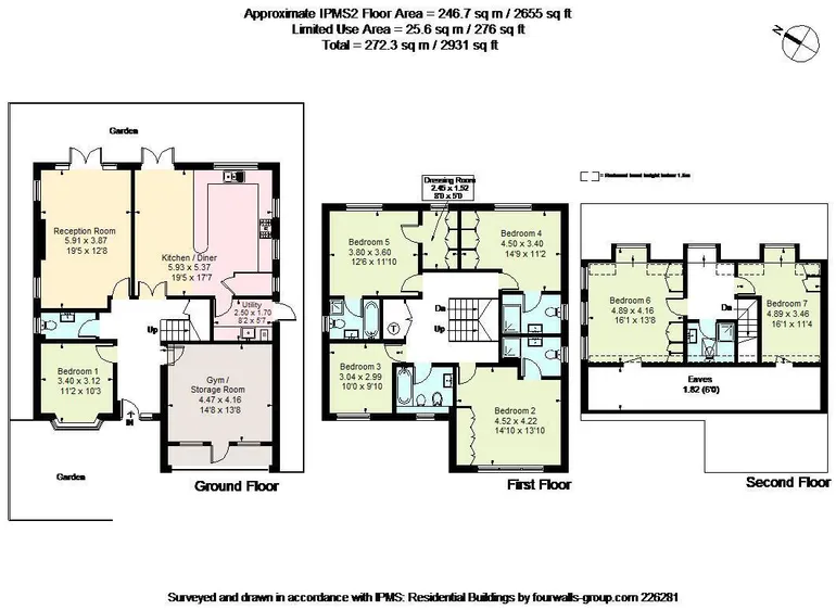 Floorplan 1 for Midway Walton-On-Thames KT12