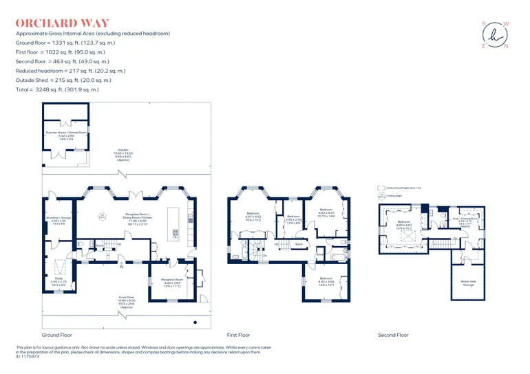 Floorplan 1 for Edgehill Road, Ealing, W13